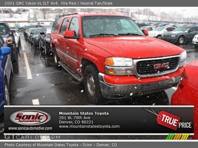 2001 GMC Yukon XL SLT 4x4 in Fire Red