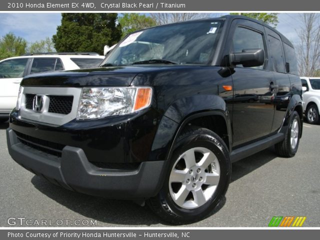 2010 Honda Element EX 4WD in Crystal Black Pearl