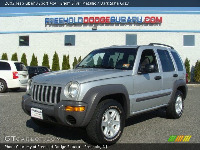 2003 Jeep Liberty Sport 4x4 in Bright Silver Metallic