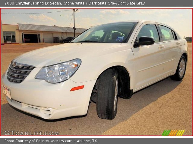 2008 Chrysler Sebring LX Sedan in Stone White