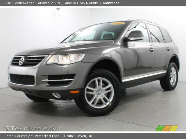 2008 Volkswagen Touareg 2 VR6 in Alaska Grey Metallic