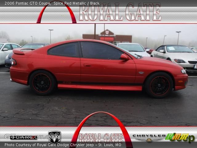 2006 Pontiac GTO Coupe in Spice Red Metallic
