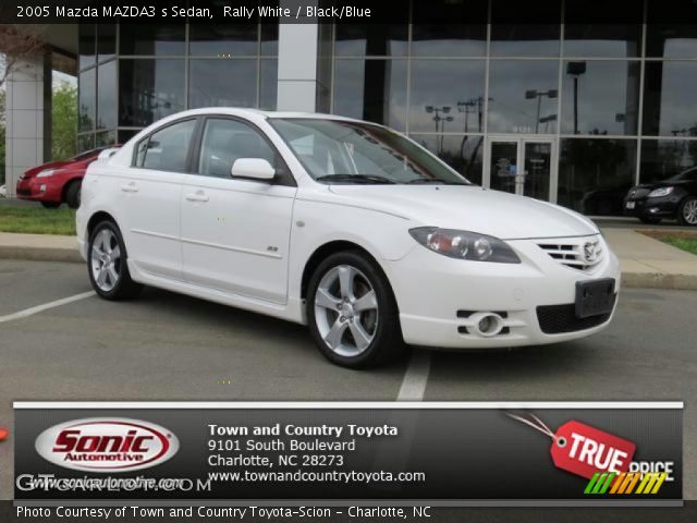 2005 Mazda MAZDA3 s Sedan in Rally White
