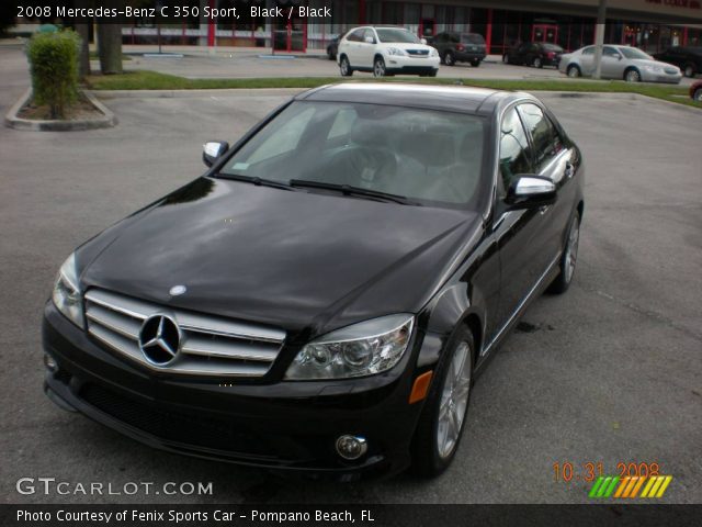 2008 Mercedes-Benz C 350 Sport in Black