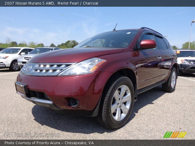 2007 Nissan Murano S AWD in Merlot Pearl