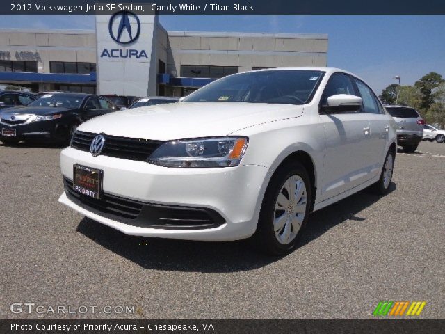 2012 Volkswagen Jetta SE Sedan in Candy White