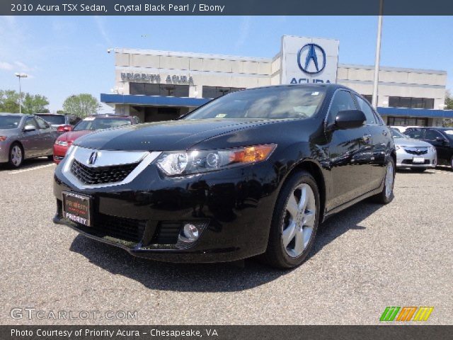 2010 Acura TSX Sedan in Crystal Black Pearl