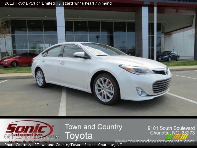 2013 Toyota Avalon Limited in Blizzard White Pearl