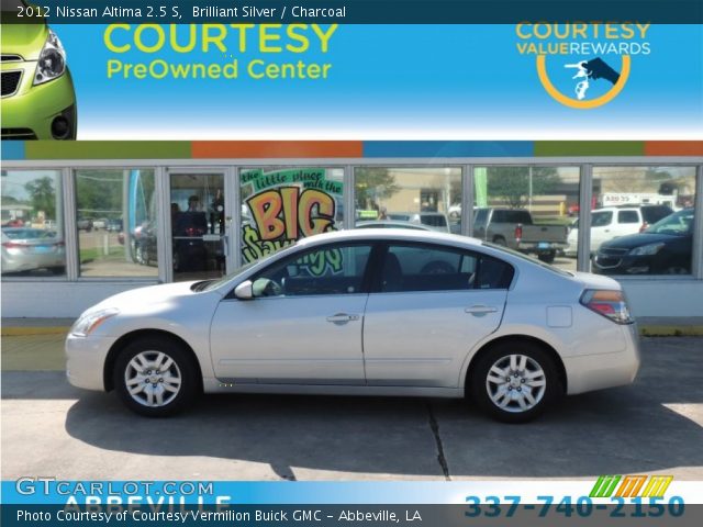 2012 Nissan Altima 2.5 S in Brilliant Silver