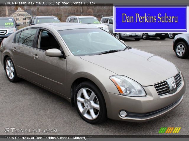 2004 Nissan Maxima 3.5 SE in Spirited Bronze