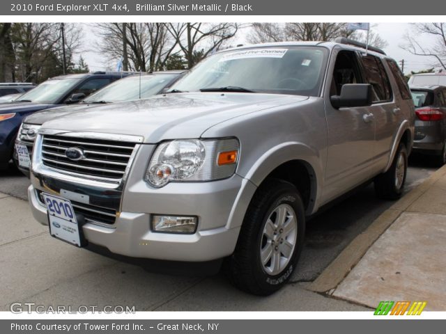 2010 Ford Explorer XLT 4x4 in Brilliant Silver Metallic