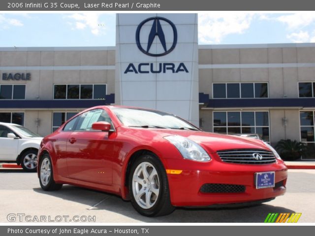 2006 Infiniti G 35 Coupe in Laser Red Pearl