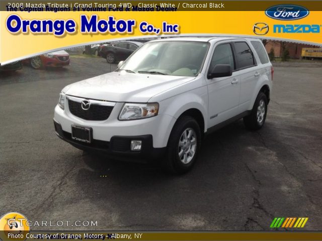 2008 Mazda Tribute i Grand Touring 4WD in Classic White