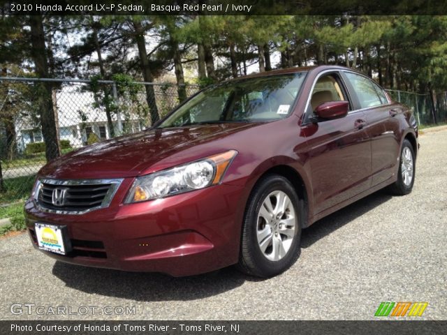 2010 Honda Accord LX-P Sedan in Basque Red Pearl