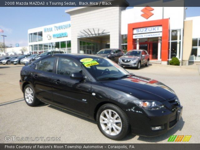 2008 Mazda MAZDA3 s Touring Sedan in Black Mica