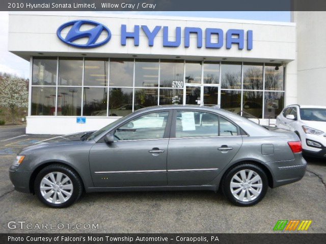 2010 Hyundai Sonata Limited in Willow Gray