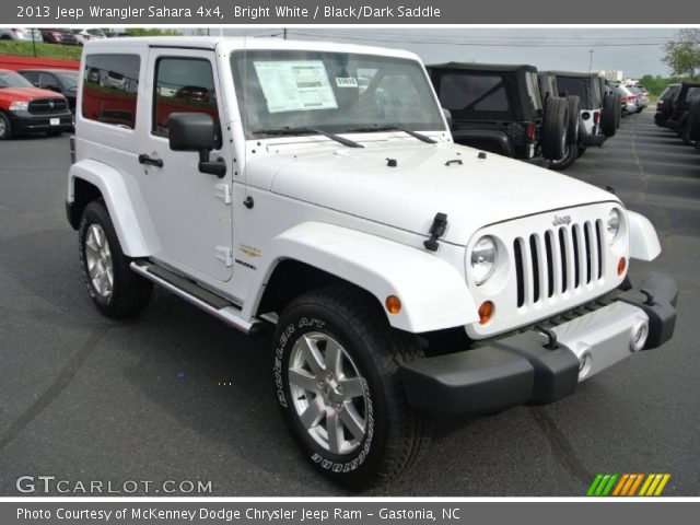 2013 Jeep Wrangler Sahara 4x4 in Bright White