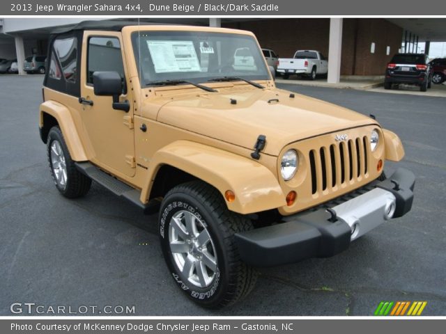 2013 Jeep Wrangler Sahara 4x4 in Dune Beige
