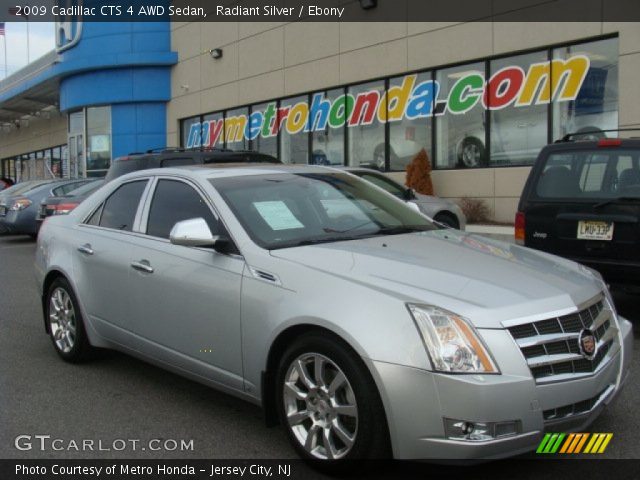 2009 Cadillac CTS 4 AWD Sedan in Radiant Silver