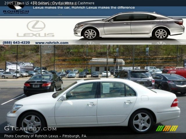 2005 Lexus LS 430 Sedan in Crystal White