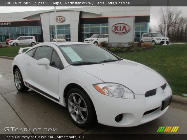 2008 Mitsubishi Eclipse SE Coupe in Northstar White