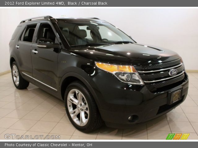 2012 Ford Explorer Limited 4WD in Black