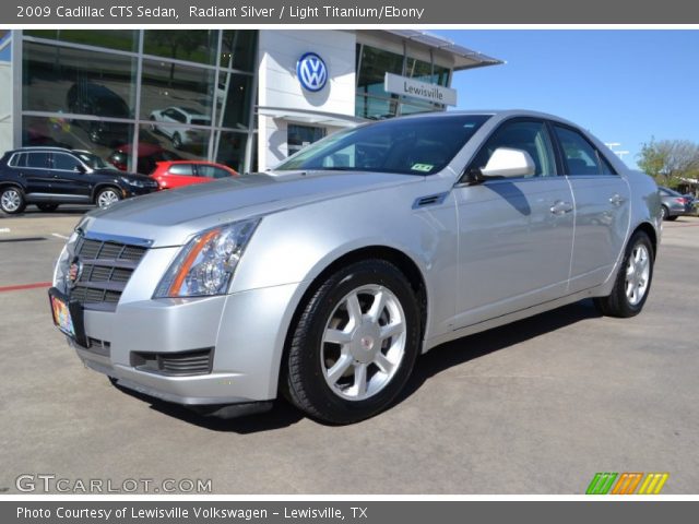 2009 Cadillac CTS Sedan in Radiant Silver