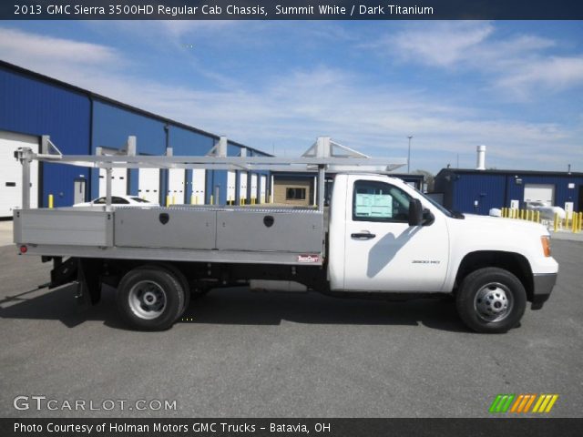 2013 GMC Sierra 3500HD Regular Cab Chassis in Summit White