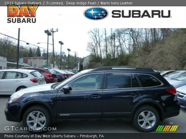 2013 Subaru Outback 2.5i Limited in Deep Indigo Pearl