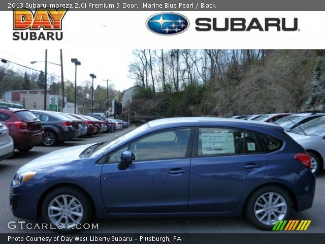 2013 Subaru Impreza 2.0i Premium 5 Door in Marine Blue Pearl