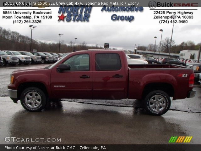 2013 GMC Sierra 1500 SLE Crew Cab 4x4 in Sonoma Red Metallic