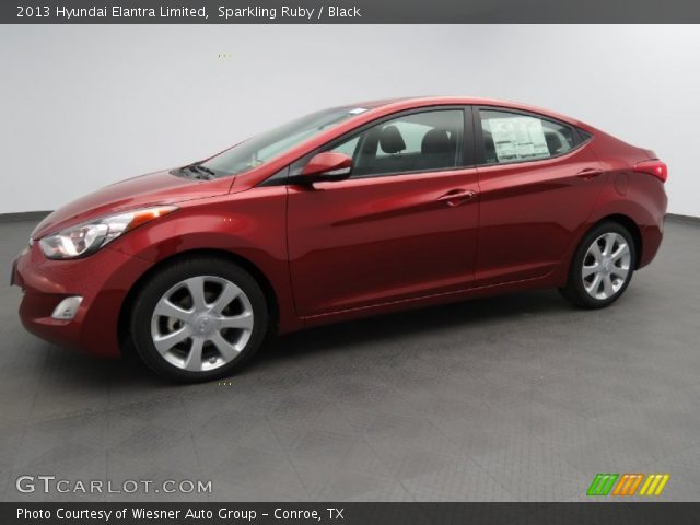 2013 Hyundai Elantra Limited in Sparkling Ruby