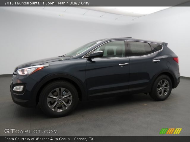 2013 Hyundai Santa Fe Sport in Marlin Blue