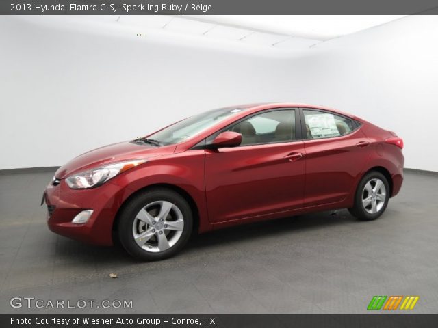 2013 Hyundai Elantra GLS in Sparkling Ruby