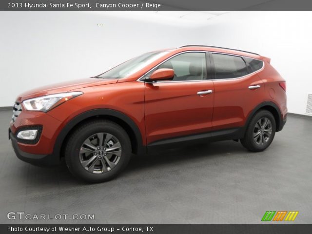 2013 Hyundai Santa Fe Sport in Canyon Copper