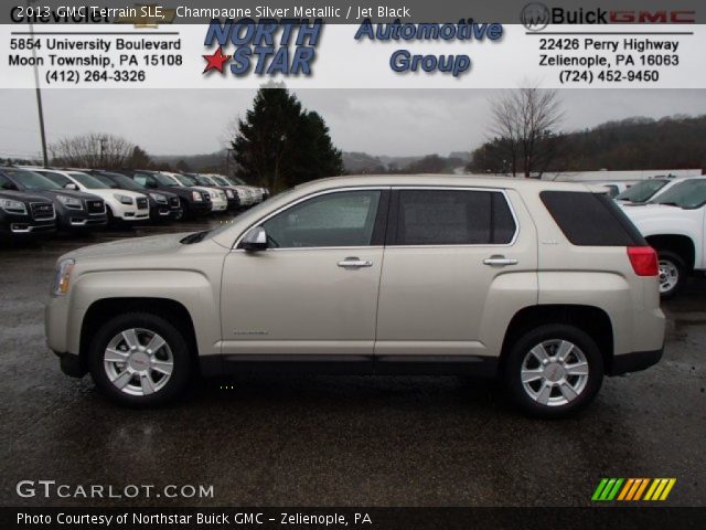 2013 GMC Terrain SLE in Champagne Silver Metallic
