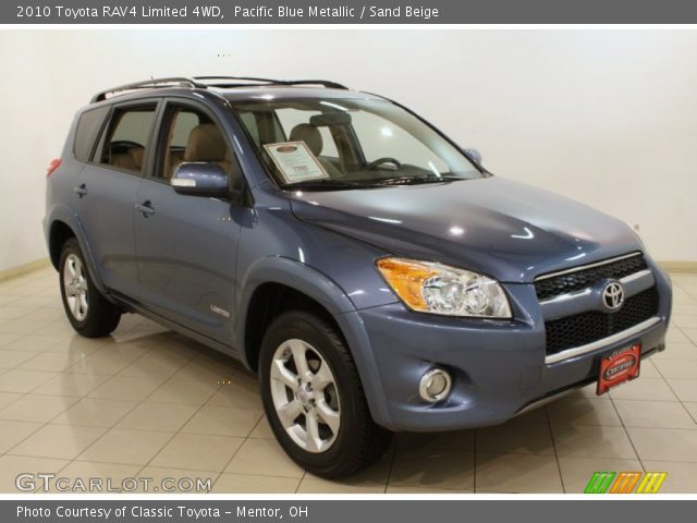 2010 Toyota RAV4 Limited 4WD in Pacific Blue Metallic