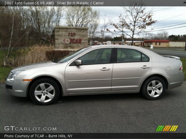 2007 Ford Fusion SE V6 AWD in Silver Birch Metallic