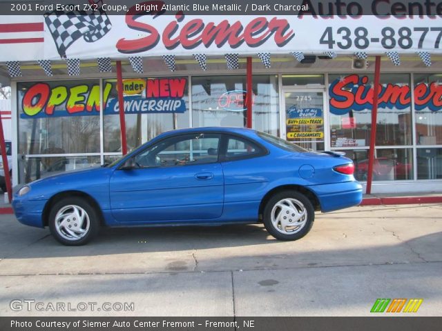 2001 Ford Escort ZX2 Coupe in Bright Atlantic Blue Metallic
