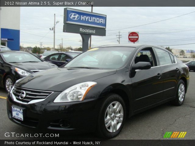 2012 Nissan Altima 2.5 S in Super Black