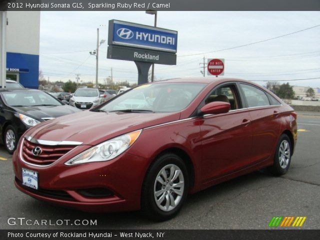 2012 Hyundai Sonata GLS in Sparkling Ruby Red