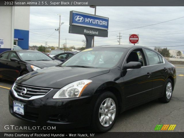 2012 Nissan Altima 2.5 S in Super Black