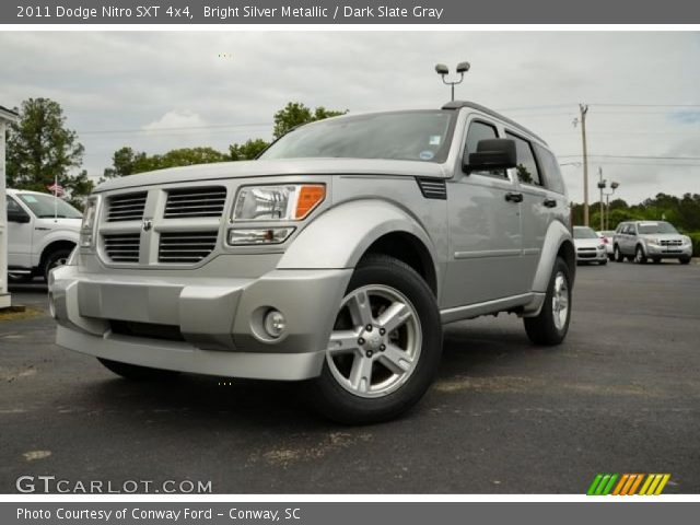 2011 Dodge Nitro SXT 4x4 in Bright Silver Metallic