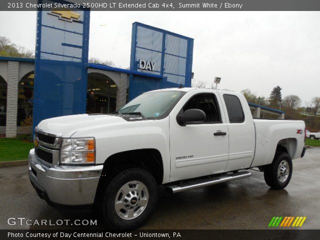 2013 Chevrolet Silverado 2500HD LT Extended Cab 4x4 in Summit White