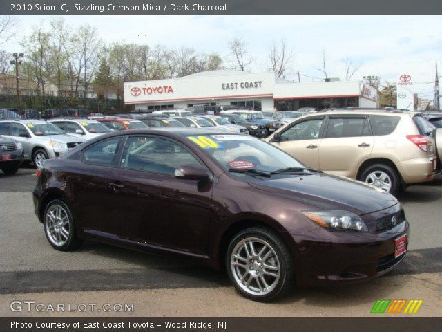2010 Scion tC  in Sizzling Crimson Mica