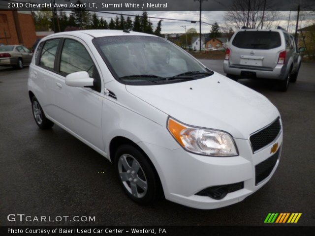 2010 Chevrolet Aveo Aveo5 LT in Summit White