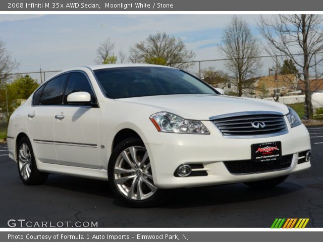 2008 Infiniti M 35x AWD Sedan in Moonlight White