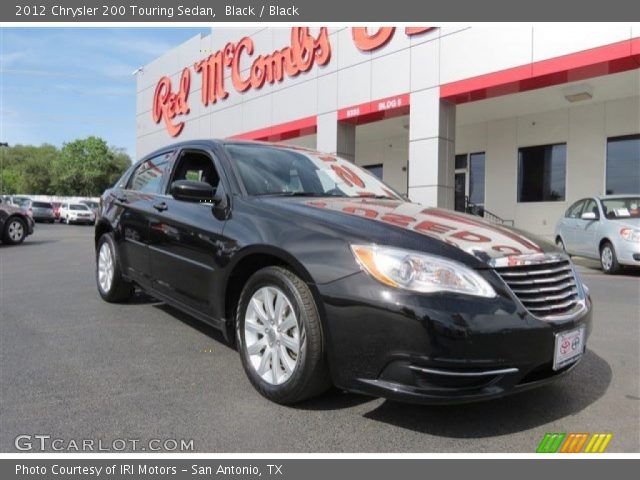 2012 Chrysler 200 Touring Sedan in Black