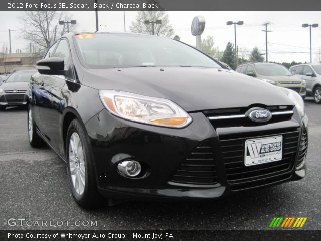 2012 Ford Focus SEL Sedan in Black