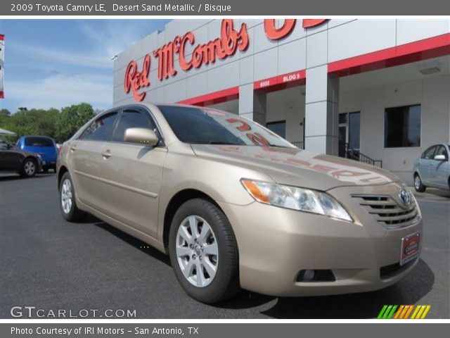2009 Toyota Camry LE in Desert Sand Metallic